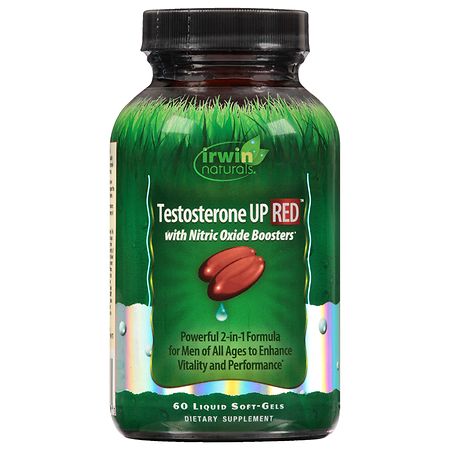 Irwin Naturals Testosterone Up Red Liquid Softgels
