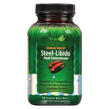Irwin Naturals Steel-Libido Peak Testosterone Liquid Softgels