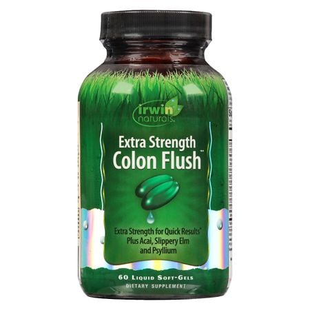 Irwin Naturals Colon Flush Softgels Extra Strength