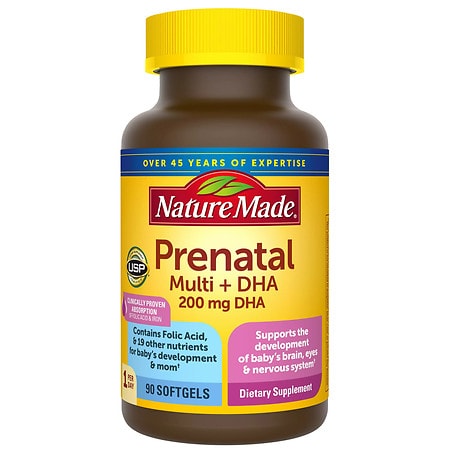 Nature Made Prenatal Multi + DHA Softgels