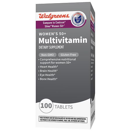 Walgreens Multivitamin Women 50+