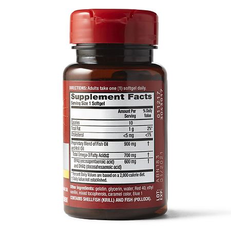 MegaRed 4-in-1 Advanced Omega-3 Fish and Krill Oil