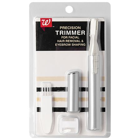 Walgreens Precision Trimmer for Facial Hair Removal & Eyebrow Shaping
