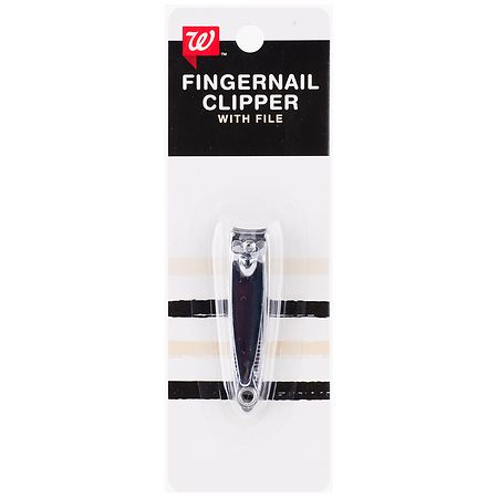 Walgreens Beauty Fingernail Clipper with File
