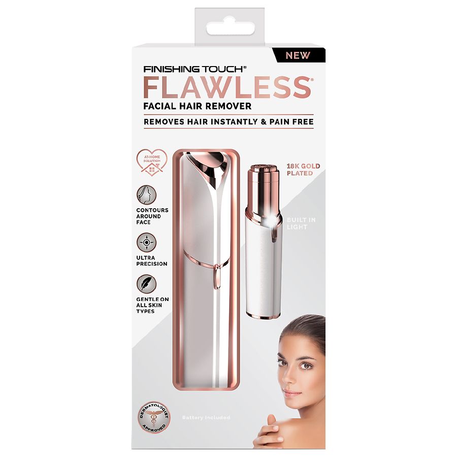 Buy Finishing Touch Flawless™ Facial Hair Remover White · USA