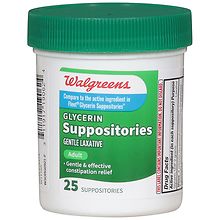 4 Pack Quality Choice Glycerin Suppositories Laxative 50 Count Each 