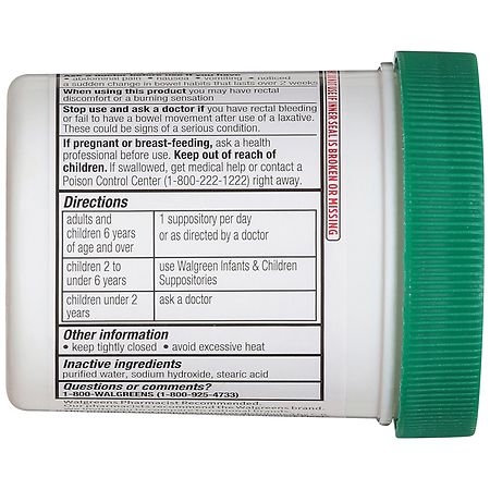 Walgreens Adult Glycerin Suppositories - 25 Other