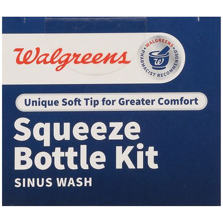 Walgreens Squeeze Bottle Kit Sinus Wash