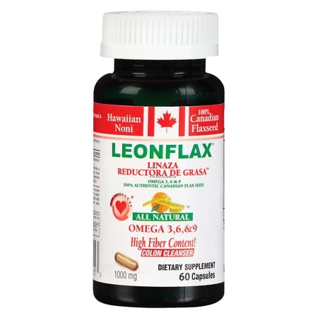Leonflax Omega 3, 6 & 9 Flax Seed Dietary Supplement