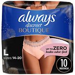 Depend Fresh Protection Adult Incontinence Underwear Maximum L Blush  Underwear, 28 count - Harris Teeter