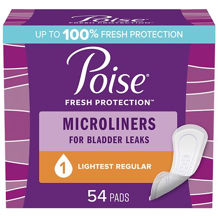 Poise Maximum Absorbency Long Pad- 42 CT, Incontinence