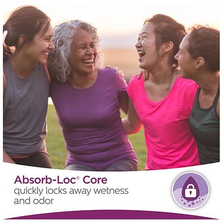 Poise Lightest Absorbency Daily Microliners Long Incontinence