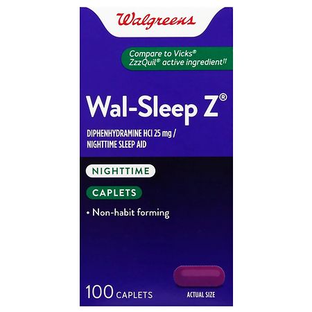 Walgreens Sleep Aid Caplets