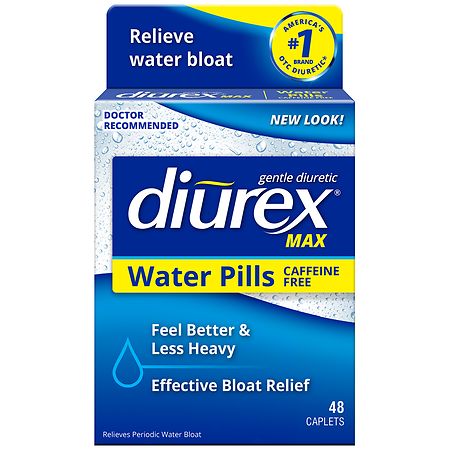 Diurex Max Caffeine-Free Water Pills