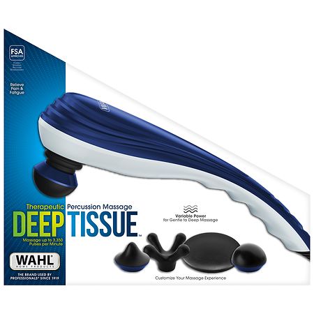 Wahl Deep Tissue Variable Speed Percussion Therapeutic Massager (4290-500)