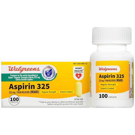 Walgreens Aspirin 325 Caplets
