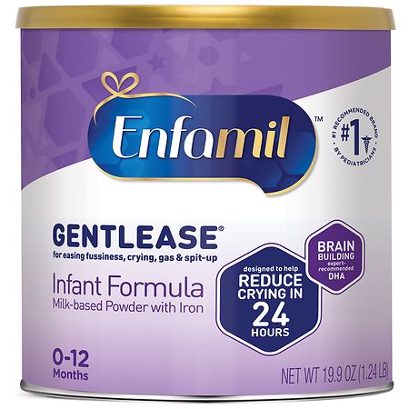 Enfamil Gentlease Baby Formula All in One Infant Formula with Iron Powder Makes 151 Ounces
