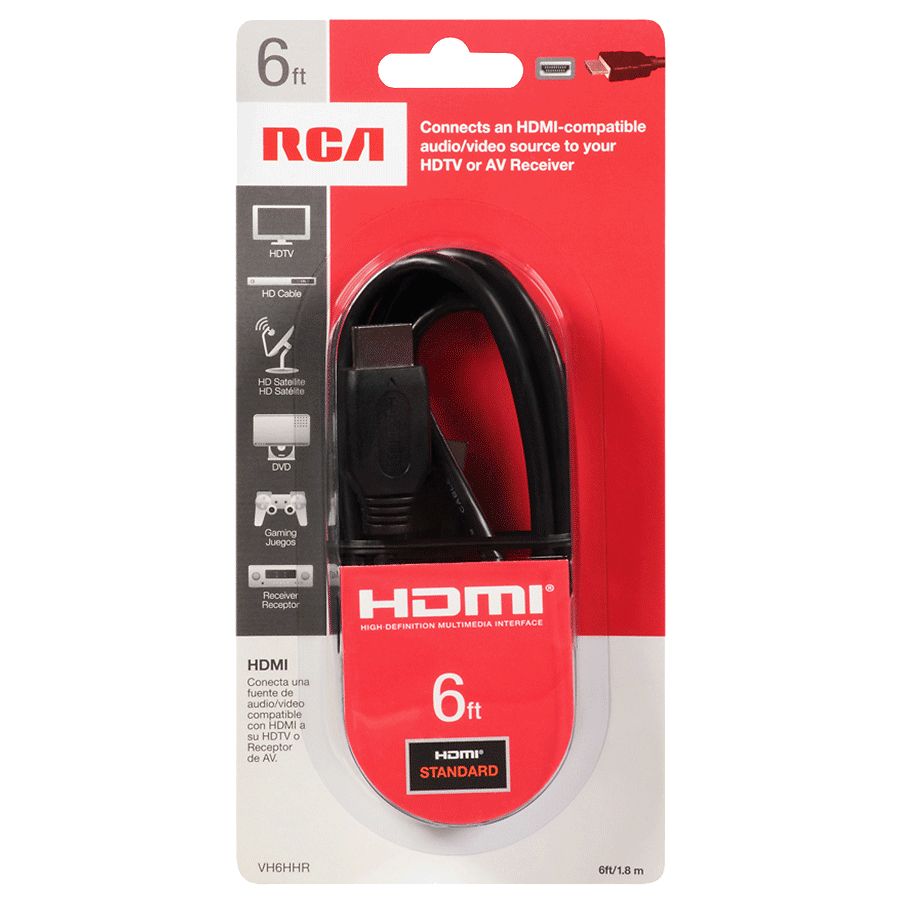 RCA HDMI Cable 6 foot |