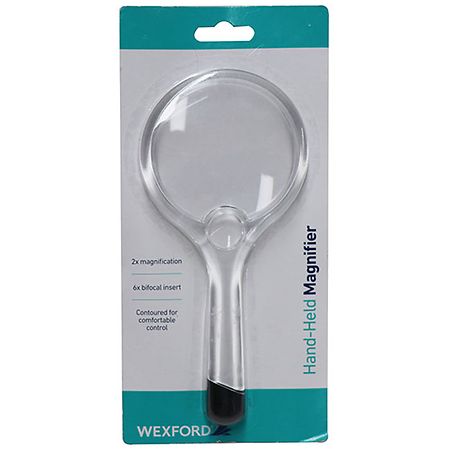 Wexford Hand Held Magnifier 7.6 x 3.6 x 0.5 inch