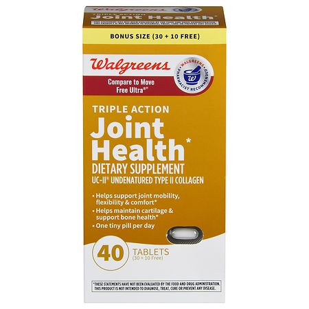Walgreens Triple Action Joint Health Tablets