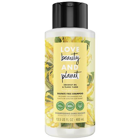 Love, Beauty and Planet 100% Biodegradable Shampoo Coconut Oil & Ylang Ylang
