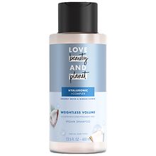 Love, Beauty and Planet Weightless Volume Shampoo with Hyaluronic Acid ...