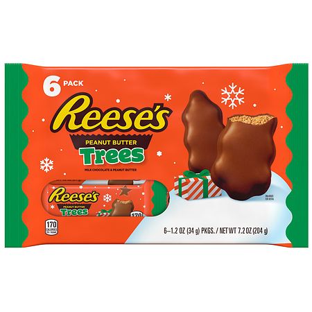 Reese's Miniatures Holiday Milk Chocolate Peanut Butter Filled