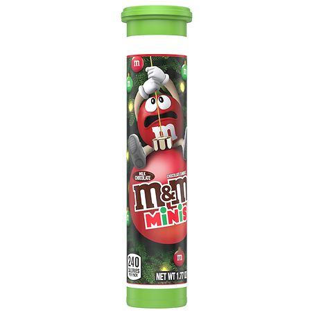 M&M'S Minis Milk Chocolate Halloween Candy Tube - 1.77oz