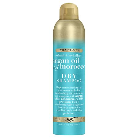 OGX Extra Strength Refresh & Revitalize + Argan Oil of Morocco Dry Shampoo 5 oz