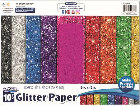 ArtSkills Glitter Paper Multi