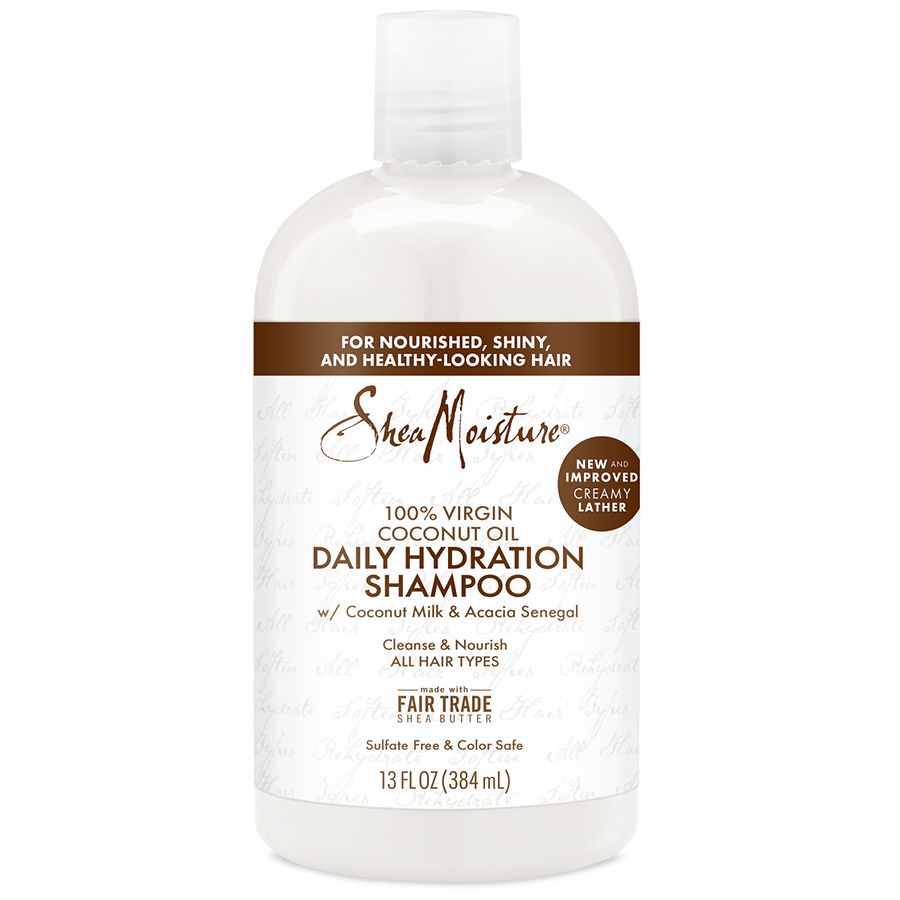 Hændelse Print undervandsbåd SheaMoisture 100% Virgin Coconut Oil Daily Hydration Shampoo | Walgreens