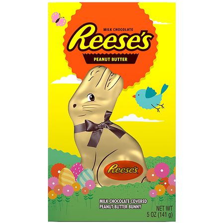 Reese's Peanut Butter Bunny, Easter Candy, Gift Box Milk Chocolate