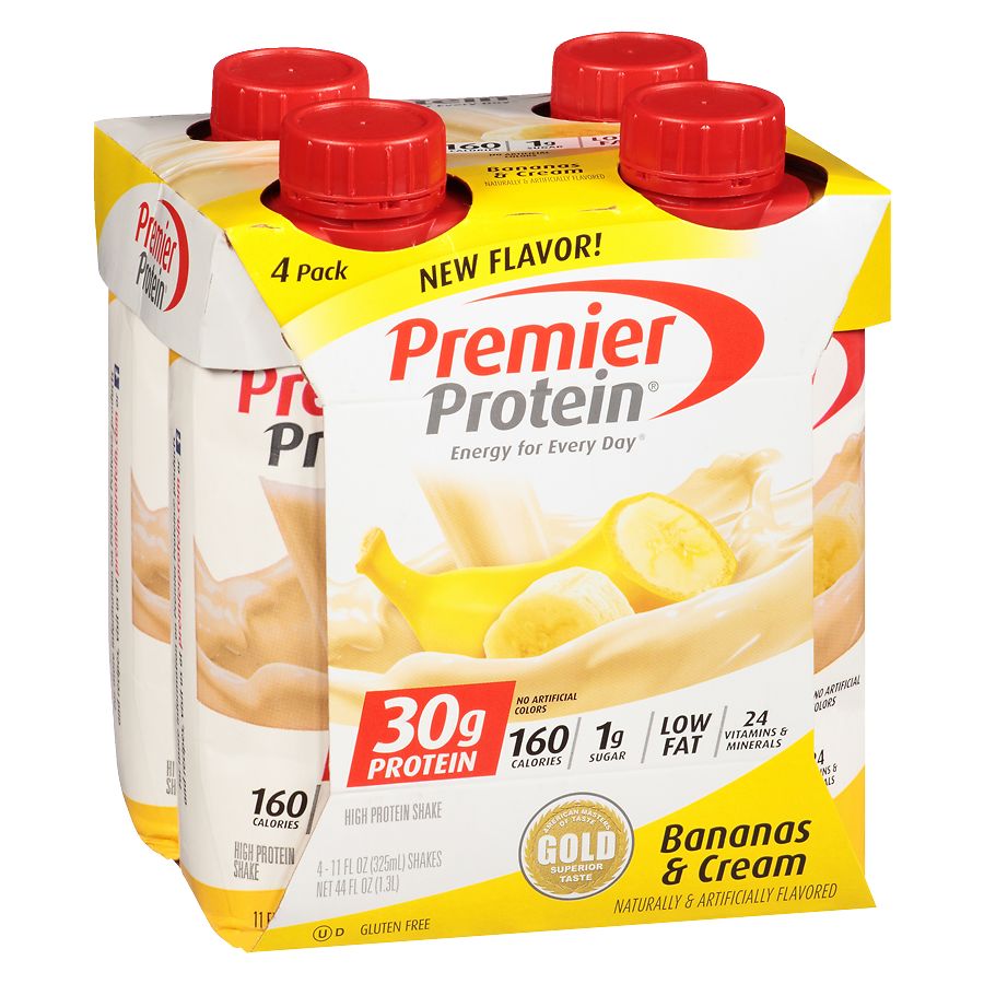 Premier Protein High Protein Shakes Bananas & Cream | Walgreens