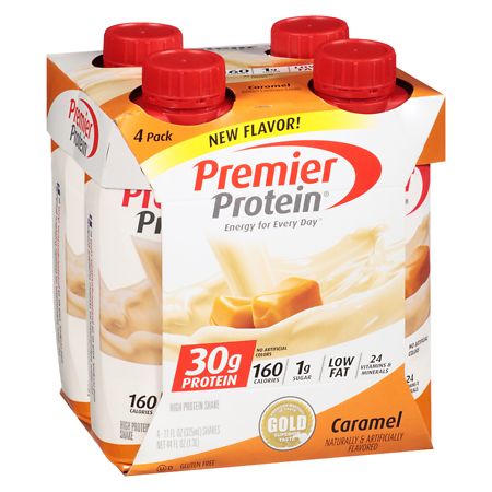 Premier Protein High Protein Shakes Caramel