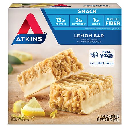 Atkins Snack Bar Lemon