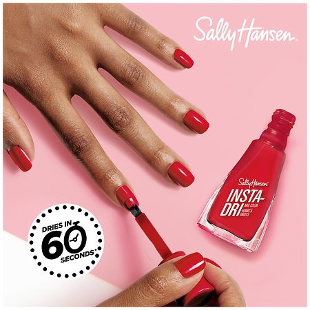 Sally Hansen Insta-Dri Nail Color, Le Fuchsia