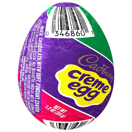 Cadbury Easter Candy, Egg Milk Chocolate and Fondant