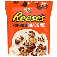 Reese's Popped Snack Mix Milk Chocolate Peanut Butter | Walgreens