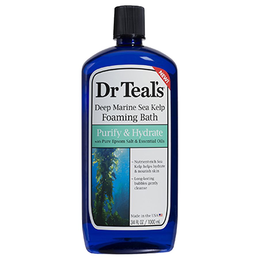 Dr. Teal's Deep Marine Sea Kelp Foaming Bath Walgreens