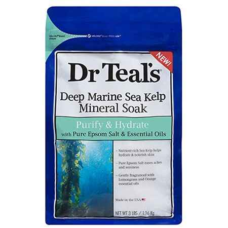 UPC 811068015864 product image for Dr. Teal's Deep Marine Sea Kelp Mineral Soak - 48.0 oz | upcitemdb.com