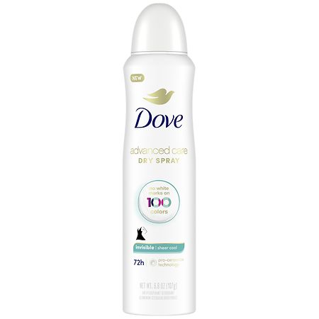 Dove Dry Spray Deodorant Sheer Cool Walgreens