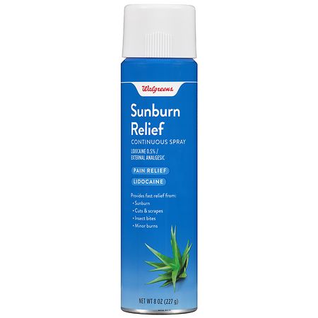 Walgreens Sunburn Relief Continuous Spray