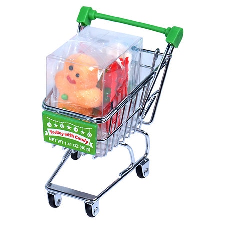 Walgreens Easter Shopping Trolley Containing Candy