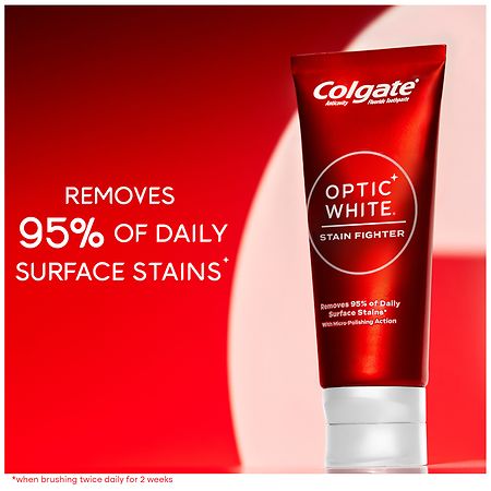 Colgate Stain Fighter Stain Removal Toothpaste, Clean Mint Clean Mint Paste