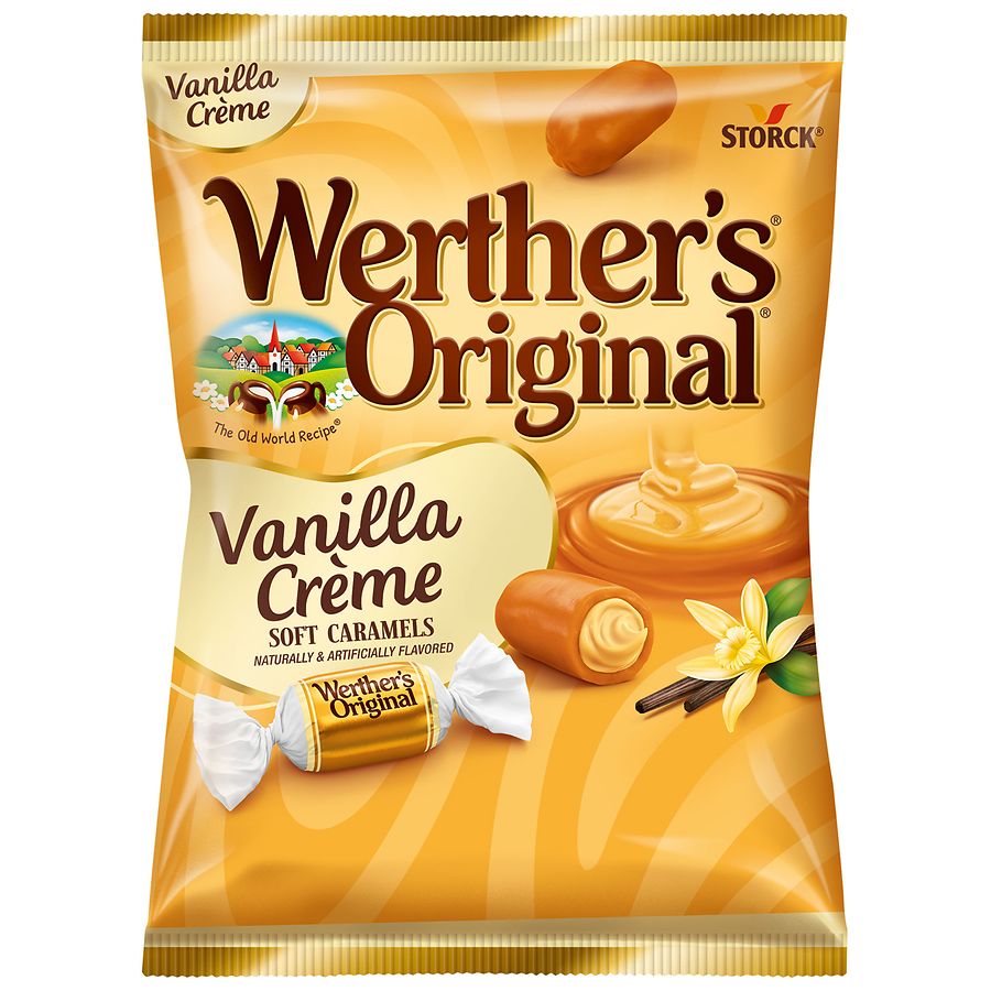 Werther's Original Soft and Creamy Caramels With the Taste of Vanilla