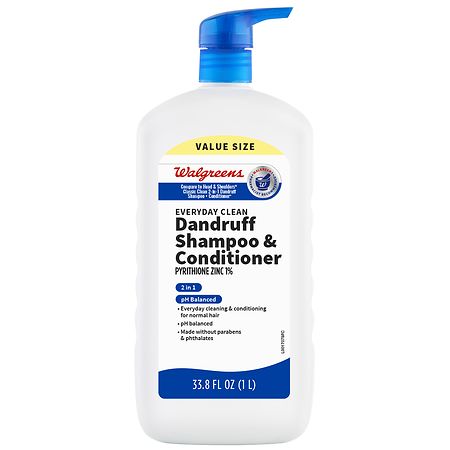 Walgreens Everyday Clean 2 in 1 Dandruff Shampoo & Conditioner