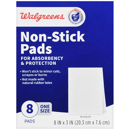 Walgreens Non-Stick Pads 8 in x 3 in