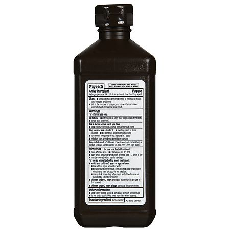 Pack of 2 Hydrogen Peroxide 12 Percent Aqueous Solution - Food Grade, 16 Fl  Oz