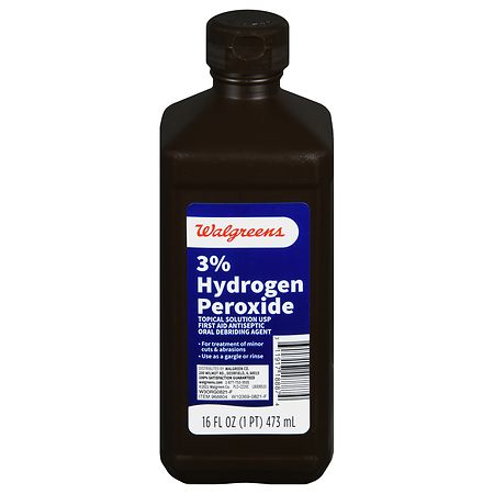 Walgreens 3% Hydrogen Peroxide
