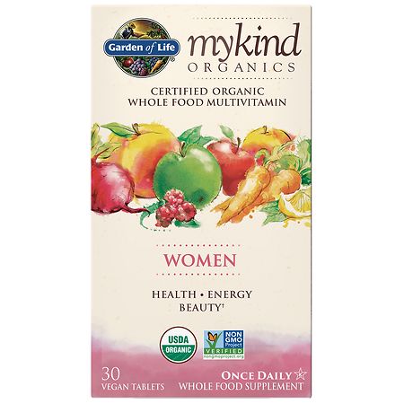 Garden of Life My Kind Organics Women Multivitamin Tablets